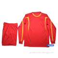 Wholesale cheap soccer uniform,high quality blank soccer jersey set, blank football shirt for custom